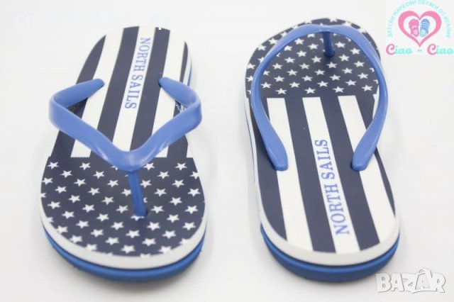 №29,30,31, NORTH SAIL, Джапанки флип-флоп + Подаръчна торбичка, снимка 6 - Детски джапанки - 29340768