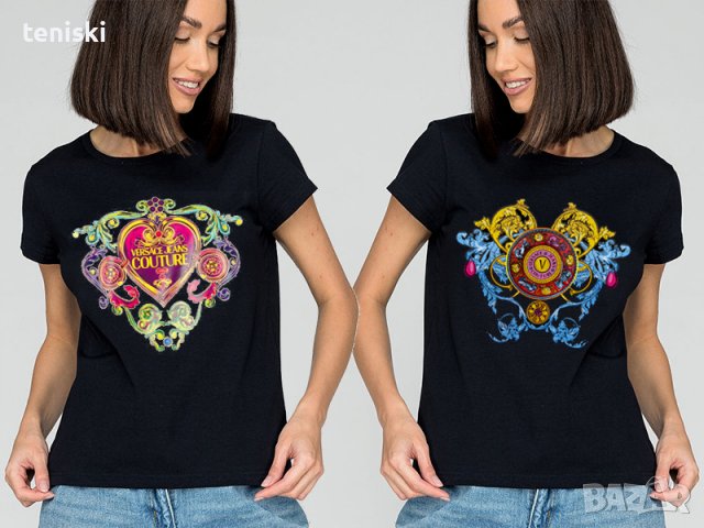  Тениска Versace принт Нови модели,цветове и размери, снимка 13 - Тениски - 33253863