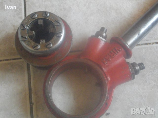 Ремонтен К-т ВиК Смесител/Винтонарезка ВиК Плашка Резби Тръби-VIRAX-FRANCE/2 Цола Резбонарезна Глава, снимка 14 - Други инструменти - 42328380