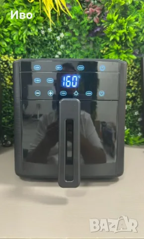 Air Fryer 32852A Две в 1/ 4.3L + top grill - 1500W (NEW)., снимка 2 - Уреди за готвене на пара - 56047774