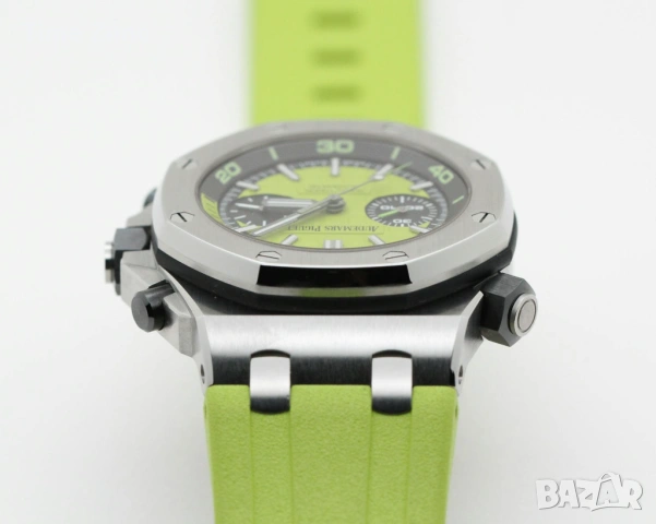 Audemars Piguet Royal Oak Offshore Chronograph 42mm Green Различни Цветове, снимка 6 - Мъжки - 54050143