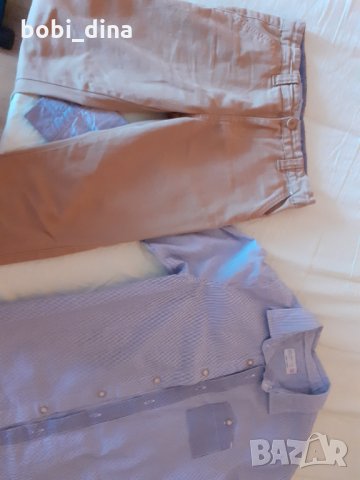 Панталон Denim и риза Zara, снимка 1 - Детски панталони и дънки - 30961687