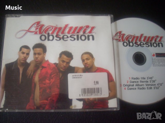 Aventura ‎– Obsesion - оригинален диск 