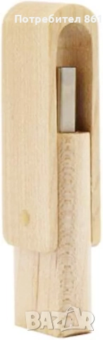 Флаш памет в дървена кутия 16GB, снимка 4 - USB Flash памети - 52938461