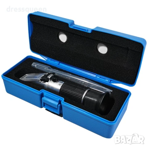 4512 Професионален авто рефрактометър 4-в-1: Прецизно измерване на антифриз, AdBlue и акумулатор