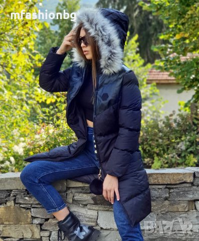 Дълги дамски якета City Angels Jeans от S до 5XL, снимка 5 - Якета - 42671327