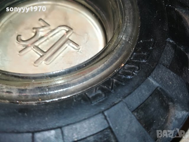 поръчан-гума/стъкло-ретро колекция-пепелник-16х5см, снимка 12 - Колекции - 29292174