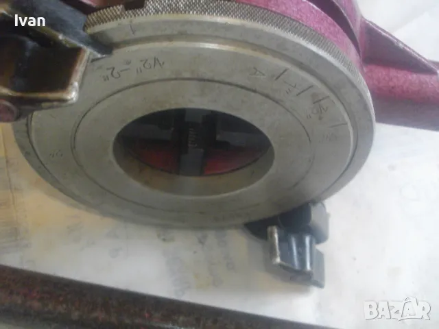 JOPAL 2 NAREX ПОЧТИ НОВА ВИНТОНАРЕЗКА ЗА РЕЗБИ НА МЕТАЛНИ ТРЪБИ 1/2"-2"ЦОЛ ЧЕХОСЛОВАШКО ПРОИЗВОДСТВО, снимка 18 - Други инструменти - 49453157