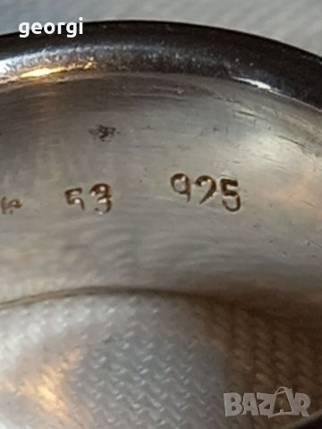 Сребърен пръстен Joop, снимка 7 - Пръстени - 40533279