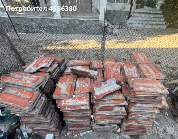 Продавам керемиди втора употреба – 1200 броя, снимка 2 - Ремонти на покриви - 51619036