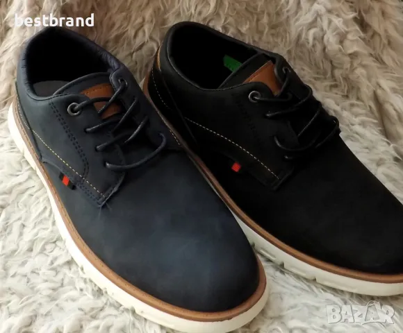 Мъжки спортно-елегантни обувки от изкуствен кожа, с връзки, код 678/45 , снимка 10 - Ежедневни обувки - 47266740