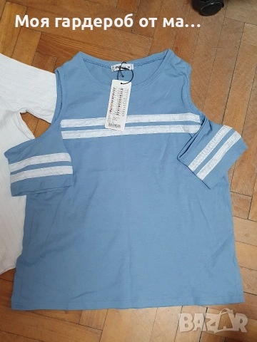 Блузи Zara и бонус .рМ, снимка 2 - Тениски - 53928042