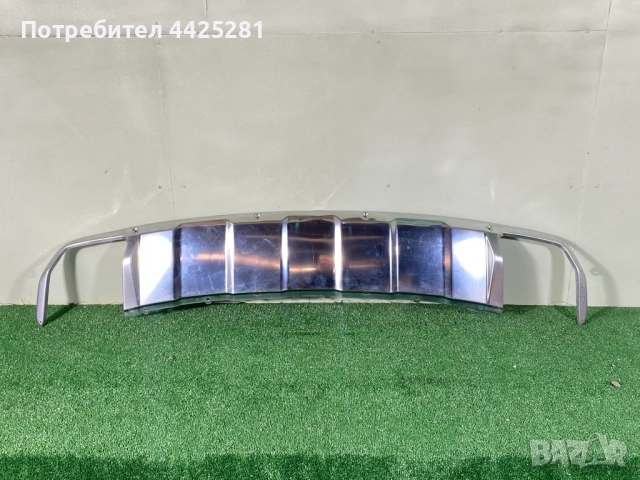 дифузьор задна броня хром Mercedes x164 GL 2007-2012 г. #1033V