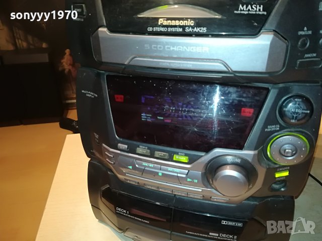 PANASONIC SA-AK25 MADE IN GERMANY 2407221649L, снимка 4 - Аудиосистеми - 37485279