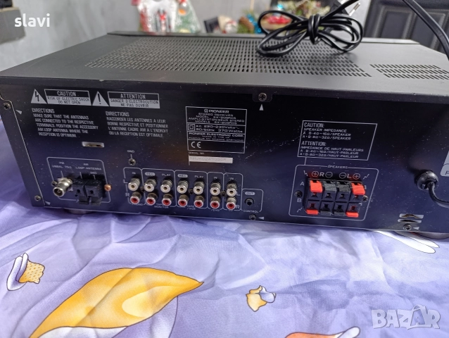 Stereo Receiver Pioneer SX-205, снимка 5 - Аудиосистеми - 52859081