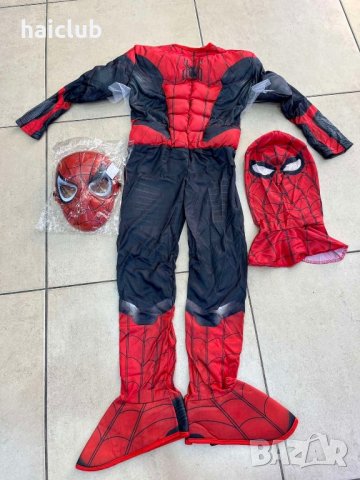 Костюм с мускули и маска Спайдърмен,Хълк /Carnival costumes, снимка 6 - Детски комплекти - 42539588