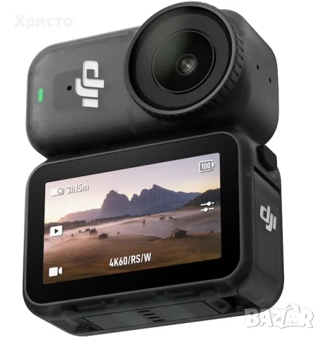 НОВО!!! Екшън камера DJI Osmo Nano Standard Combo 128GB, снимка 4 - Камери - 56304901
