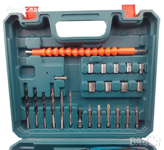 Акумулаторен Винтоверт с две батерии - Компелкт., снимка 2 - Винтоверти - 50791110