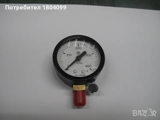 Манометър 0 - 400/600kPa, снимка 4 - Други инструменти - 48449954