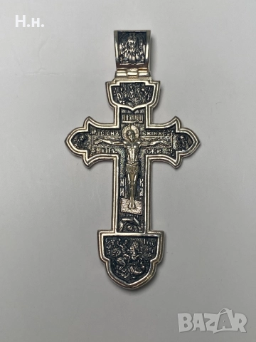 Сребърни кръстове, снимка 3 - Колиета, медальони, синджири - 51633633