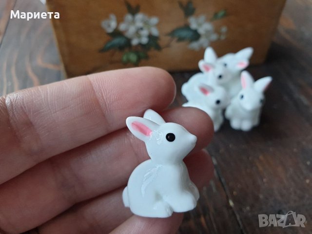 Малки сладки зайчета Фигурки Зайчета за Декорация Подаръчета за гости Декоративно  Зайче 