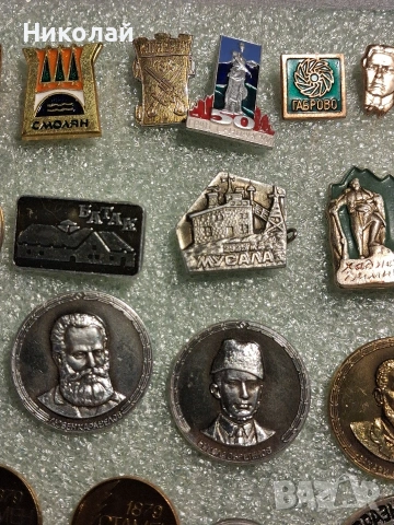 Стари български значки, снимка 3 - Колекции - 54109392