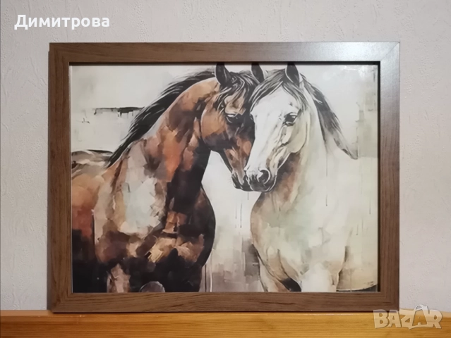 Художествен принт "кончета", арт платно с рамка