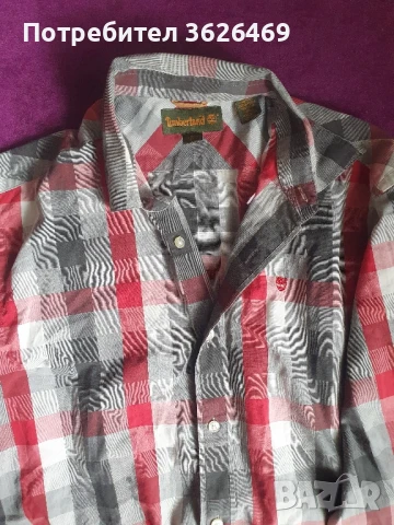 Мъжка риза Timberland , снимка 2 - Ризи - 50839757