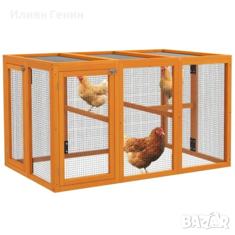 Кокошарник PawHut за 1-3 пилета, снимка 11 - За селскостопански - 53881646