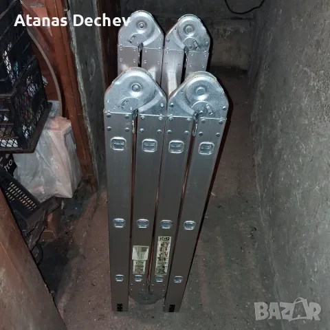 Продавам алуминиева стълба