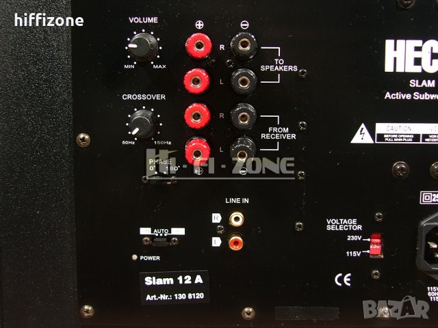  Субуфер Heco sub slam 12a , снимка 8 - Тонколони - 33721018