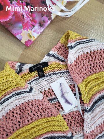 Памучно Плетиво Jessica Simpson , снимка 3 - Елеци - 30554843