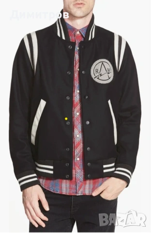 Яке G-star RAW естествена вълна и кожа