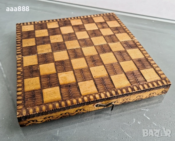 Малък дървен шах с 31 фигури , снимка 5 - Шах и табла - 54336081