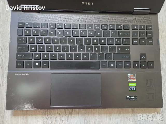 HP OMEN 15-en1xxx - геймърски лаптоп, RTX 3060 6GB, 144Hz, снимка 3 - Лаптопи за игри - 56243700