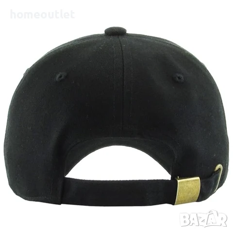 ПРОМОЦИЯ Класическа бейзболна шапка от памук в черно BASEBALL CAP X001BT35Y5, снимка 3 - Шапки - 50906163