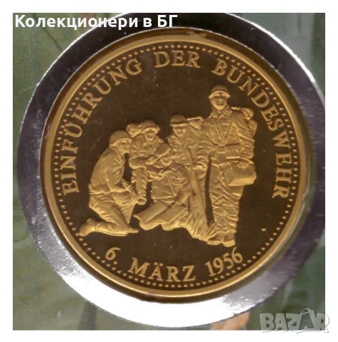 НУМИЗМАТИЧЕН ПЛИК С МАСИВЕН ПЛАКЕТ (NUMISBRIEF) - ГЕРМАНИЯ, снимка 2 - Нумизматика и бонистика - 56086486