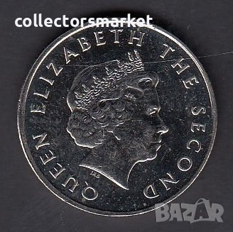 25 цента 2007, Източно Карибски Щати, снимка 2 - Нумизматика и бонистика - 38722084