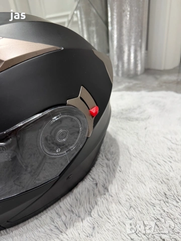 Каска за мотор A-Pro Lancer (отваряща се)  Размер - ХL, снимка 4 - Аксесоари и консумативи - 53892652