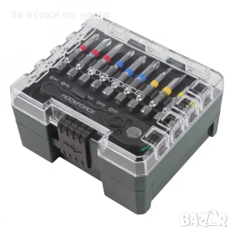 Мини гедоре 41 части 1/4'' RockForce, снимка 4 - Гедорета - 50367649