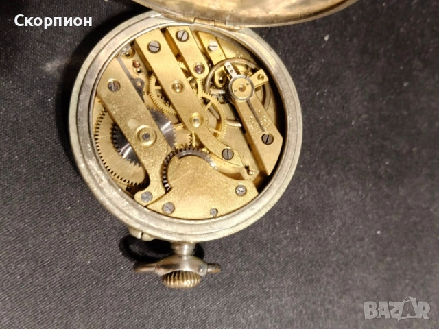 Швейцарски джобен часовник CILINDRE - ПРОМОЦИЯ, снимка 3 - Джобни - 51389193