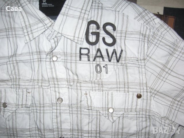 Риза G-STAR  мъжка,Л, снимка 4 - Ризи - 39156624