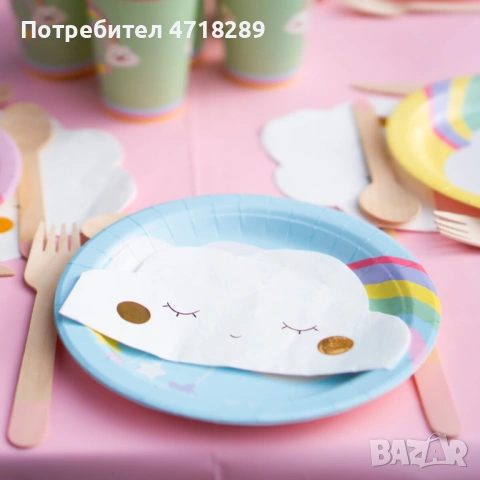 Декор Облаче за детски рожден ден, изписване или кръщене - под наем, снимка 6 - Други - 53214915