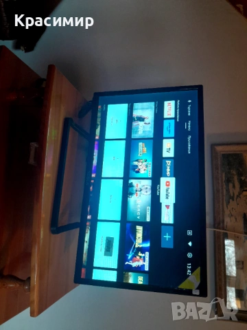 Андойд Смарт Телевизор 24 инча Tesla, снимка 5 - Телевизори - 54038030