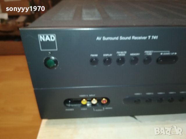 NAD MODEL T 741 RECEIVER-ВНОС SWISS 0210231505L2EWC, снимка 7 - Ресийвъри, усилватели, смесителни пултове - 42402719