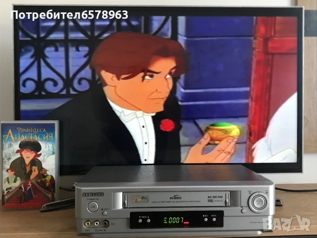 Видеокасета “ Анастасия “  VHS, снимка 14 - Анимации - 50501018