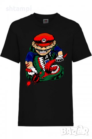 Детска тениска Mario VS Monster,Игра,Изненада,Подарък,Празник,Повод, снимка 10 - Детски тениски и потници - 37436340