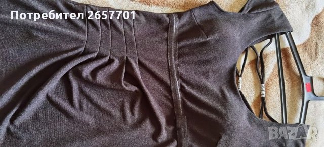 Черна рокля, снимка 3 - Рокли - 31405308