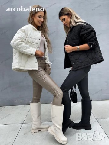 Модно дамско преходно яке, 3цвята, снимка 5 - Якета - 42344385