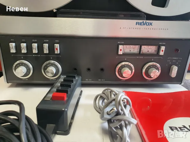 Ролков REVOX A77, снимка 2 - Ресийвъри, усилватели, смесителни пултове - 49958681